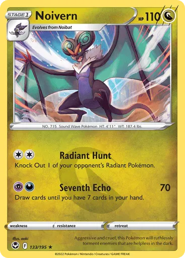 Noivern 133/195 Silver Tempest