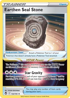 Earthen Seal Stone 154/195 Silver Tempest