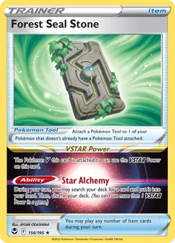 Forest Seal Stone 156/195 Silver Tempest