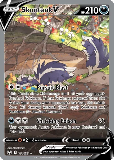 Skuntank V 181/195 Silver Tempest