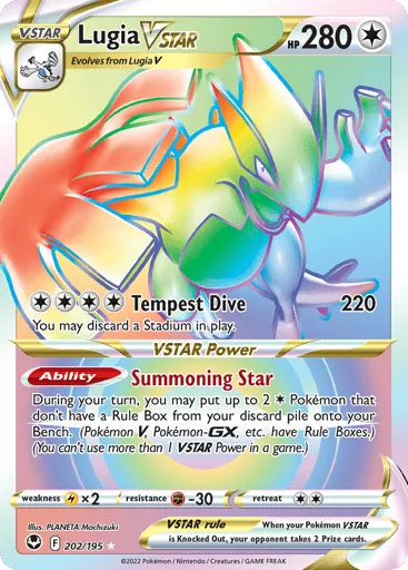 Lugia VSTAR 202/195 Silver Tempest