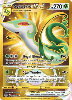Serperior VSTAR 210/195 Silver Tempest