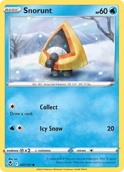 Snorunt 041/195 Silver Tempest