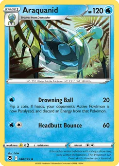 Araquanid 048/195 Silver Tempest