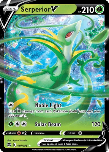 Serperior V 007/195 Silver Tempest
