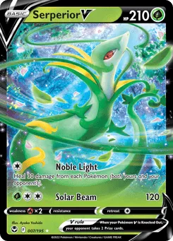 Serperior V 007/195 Silver Tempest