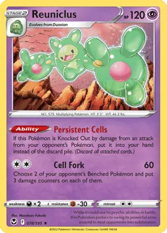 Reuniclus 078/195 Silver Tempest
