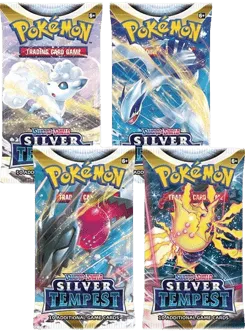 Silver Tempest Booster Pack Art Bundle (Set of 4)
