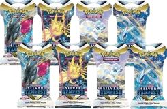 Silver Tempest Sleeved Booster Pack Bundle (Set of 8)