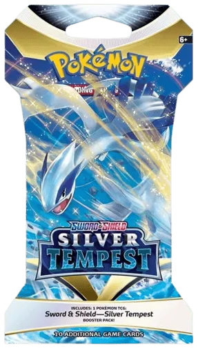 Silver Tempest Sleeved Booster Pack