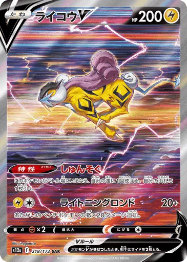 Raikou V 218/172 VSTAR Universe