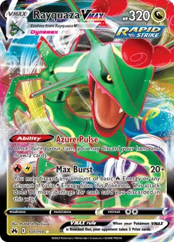 Rayquaza VMAX 101/159 Crown Zenith