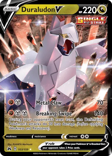 Duraludon V 103/159 Crown Zenith