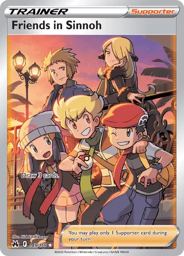 Friends in Sinnoh 149/159 Crown Zenith