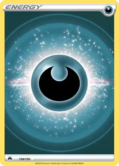 Darkness Energy 158/159 Crown Zenith
