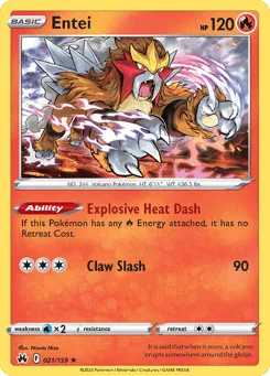 Entei 021/159 Crown Zenith