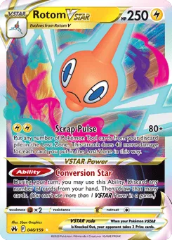 Rotom VSTAR 046/159 Crown Zenith