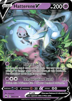 Hatterene V 065/159 Crown Zenith