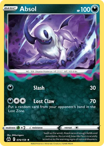 Absol 076/159 Crown Zenith