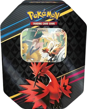 Crown Zenith Tin - Galarian Zapdos (International Version)