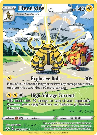 Electivire GG08/GG70 Crown Zenith Galarian Gallery