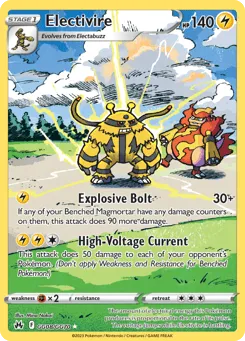 Electivire GG08/GG70 Crown Zenith Galarian Gallery