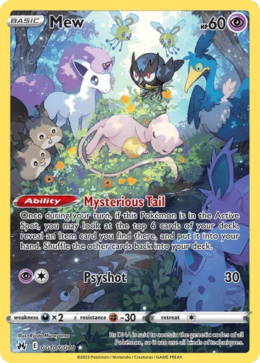 Mew GG10/GG70 Crown Zenith Galarian Gallery