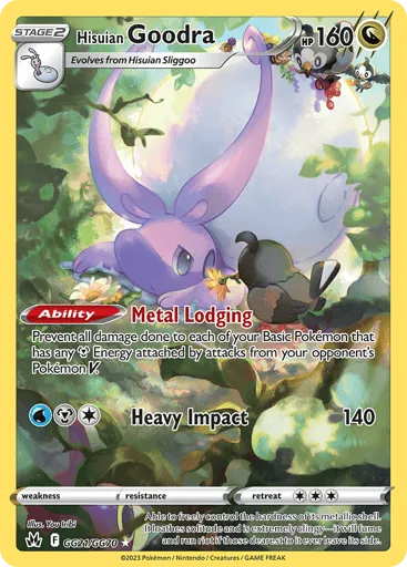 Hisuian Goodra GG21/GG70 Crown Zenith Galarian Gallery