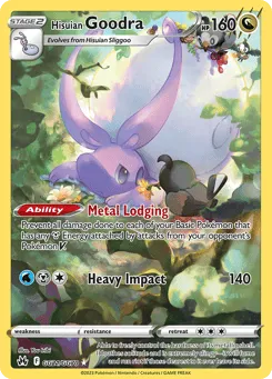 Hisuian Goodra GG21/GG70 Crown Zenith Galarian Gallery