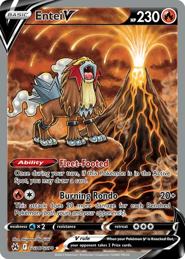 Entei V GG36/GG70 Crown Zenith Galarian Gallery