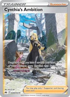 Cynthia's Ambition GG60/GG70 Crown Zenith Galarian Gallery