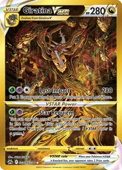 Giratina VSTAR GG69/GG70 Crown Zenith Galarian Gallery