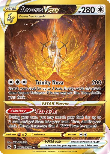 Arceus VSTAR GG70/GG70 Crown Zenith Galarian Gallery
