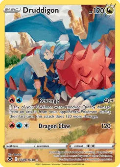 Druddigon TG09/TG30 Silver Tempest Trainer Gallery