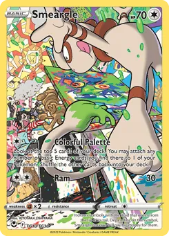 Smeargle TG10/TG30 Silver Tempest Trainer Gallery