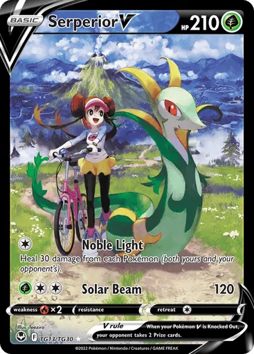 Serperior V TG13/TG30 Silver Tempest Trainer Gallery