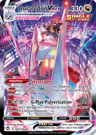 Duraludon VMAX TG21/TG30 Silver Tempest Trainer Gallery