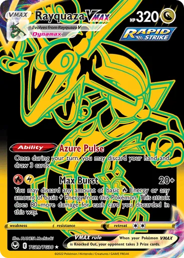 Rayquaza VMAX TG29/TG30 Silver Tempest Trainer Gallery