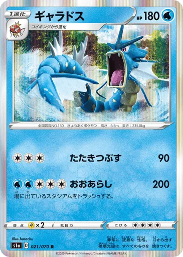 Gyarados 021/070 VMAX Rising