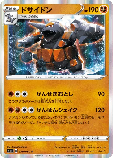 Rhyperior 030/060 Shield