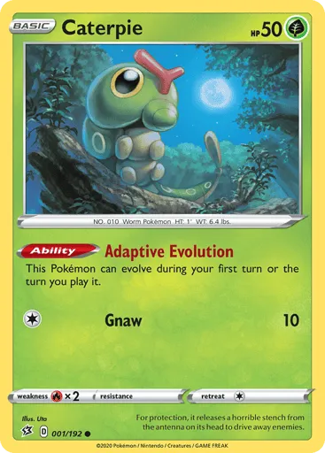 Caterpie 001/192 Rebel Clash