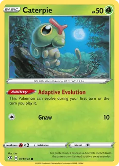 Caterpie 001/192 Rebel Clash