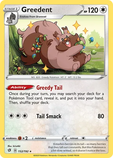 Greedent 152/192 Rebel Clash