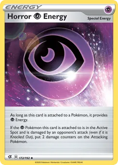 Horror Psychic Energy 172/192 Rebel Clash