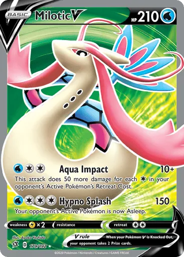 Milotic V 179/192 Rebel Clash