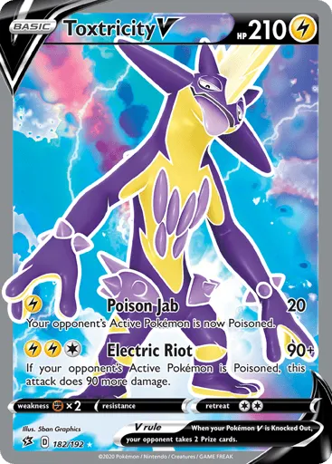 Toxtricity V 182/192 Rebel Clash