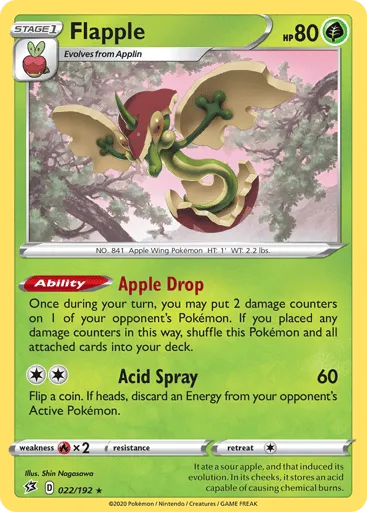 Flapple 022/192 Rebel Clash