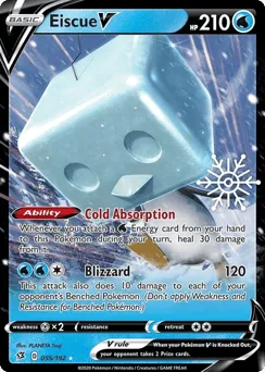 Eiscue V 055/192 Snowflake Stamp Rebel Clash