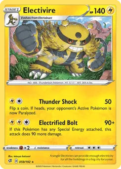 Electivire 059/192 Rebel Clash