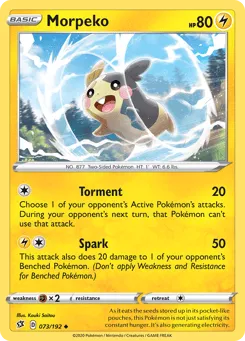 Morpeko 073/192 Rebel Clash
